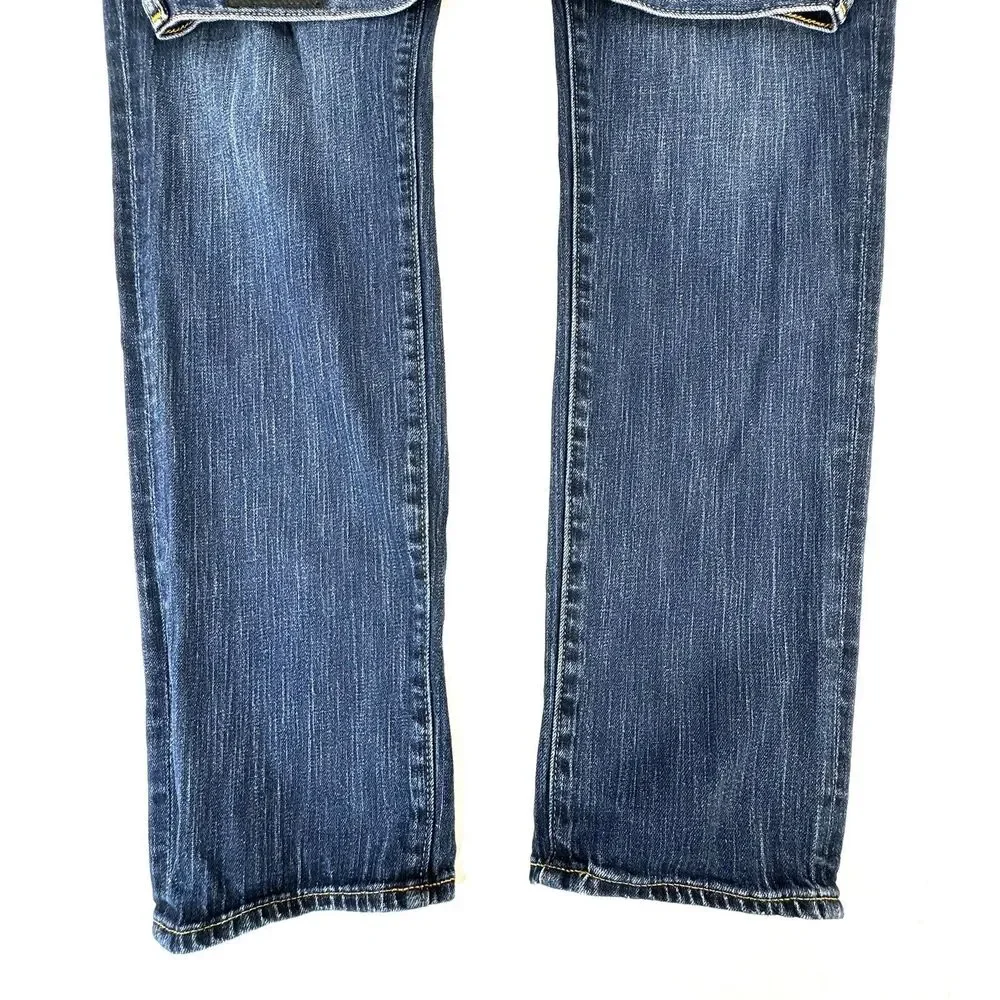 Big Star Blue Jeans Mens Size 36R 38x31.5 Archetype Slim Fit Straight Leg Denim